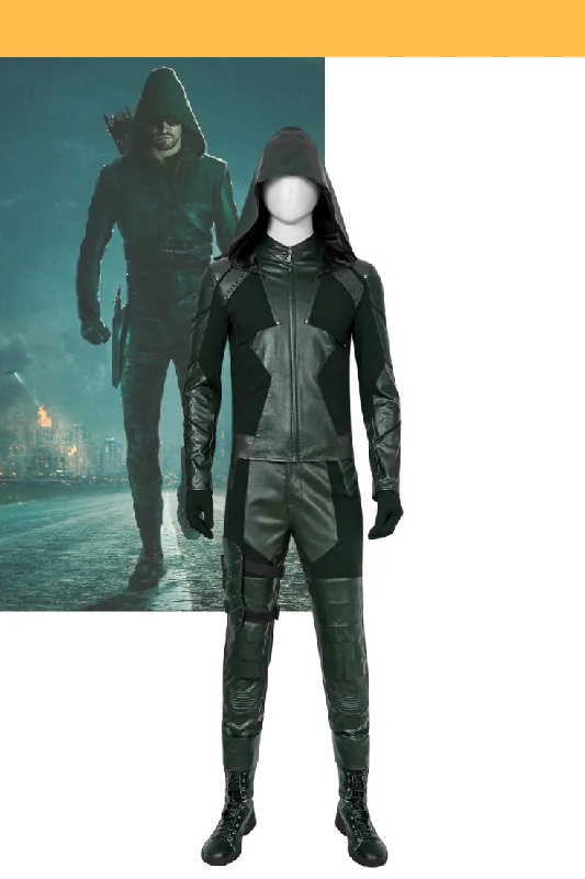 Green Arrow Season 8 Cosplay Costume