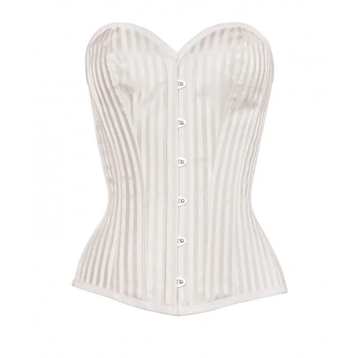 printed women bustiers and corsets patternsMalaki Instant Shape White Striped Corset printed women bustiers and corsets patternsMalaki Instant Shape White Striped Corset