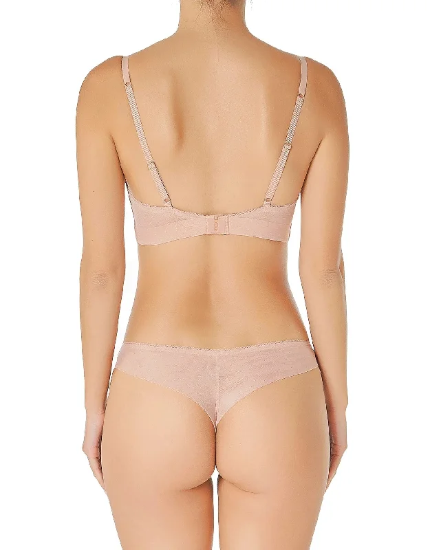 Thelma Lace Thong in Blush