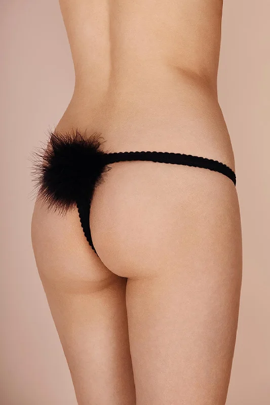 seamless women thongs for invisible under tight dressesDiana Silk & Marabou Feather Pom Pom Thong, Size M (UK 10-12) seamless women thongs for invisible under tight dressesDiana Silk & Marabou Feather Pom Pom Thong, Size M (UK 10-12)