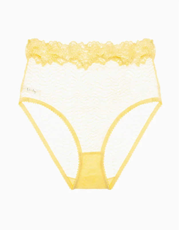 Bonnie High Waist Brief Lemonade