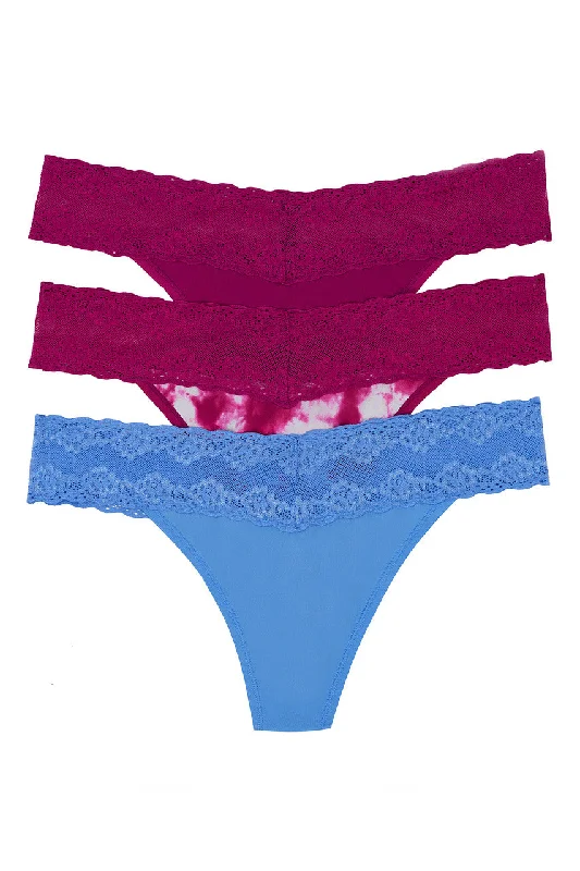 anti - static women thongs for reducing static clingBliss Perfection One-Size Thong 3-Pack anti - static women thongs for reducing static clingBliss Perfection One-Size Thong 3-Pack