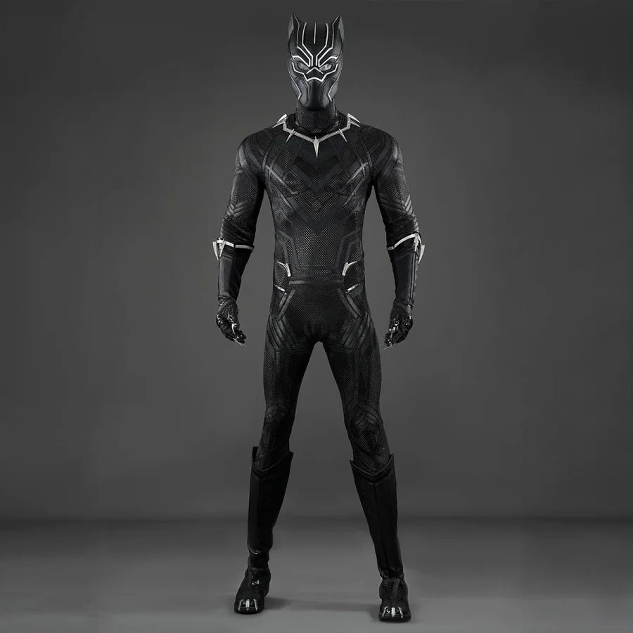 Pre-Sale Black Panther T'Challa Cosplay Costume C09222S