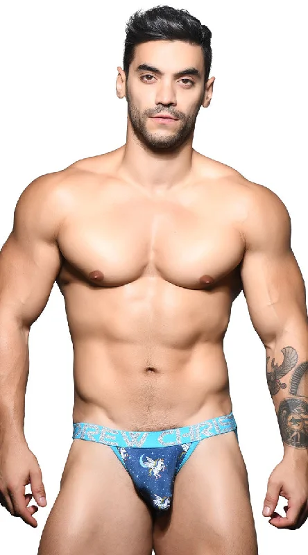 Sexy Lingerie for Women with Stockings Men's Flying Unicorn Jock
