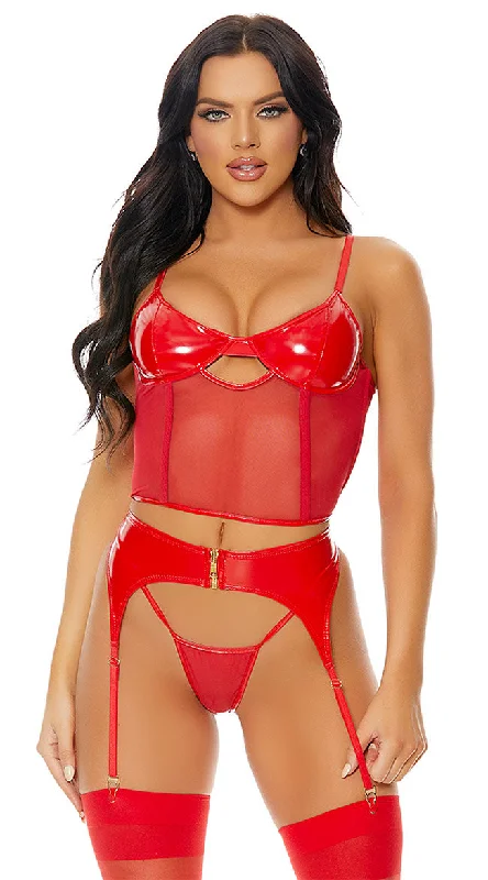 Slick Me Up Bustier Set