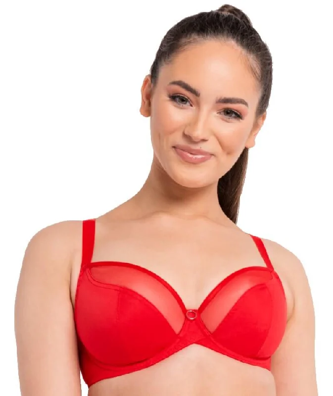 Curvy Kate Daily Balcony Bra - Flame Red