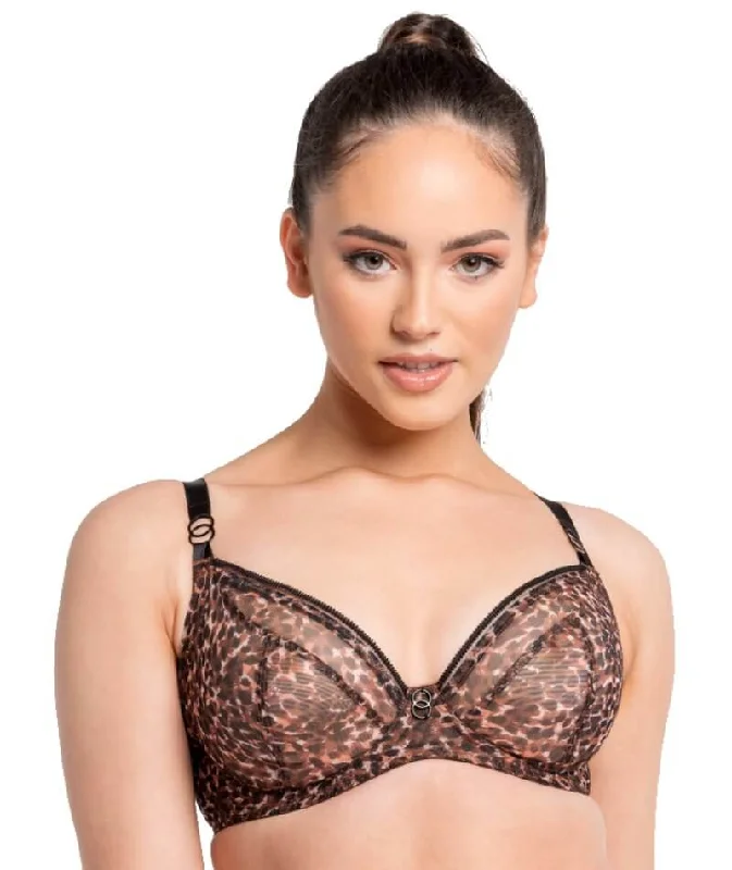 Curvy Kate Lifestyle Plunge Bra - Animal Print