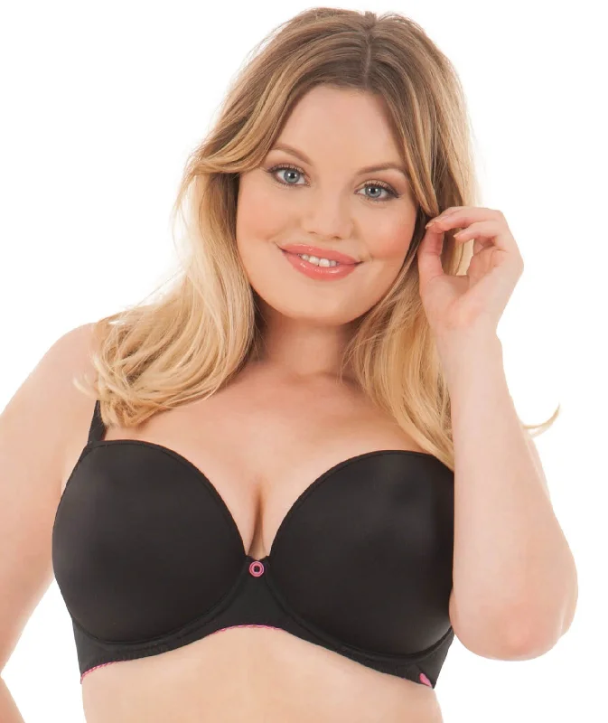 Curvy Kate Smoothie Soul Plunge Bra - Black