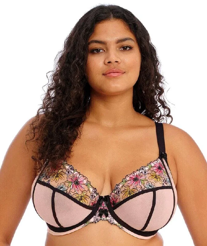 Elomi Carrie Underwired Plunge Bra - Ballet Pink