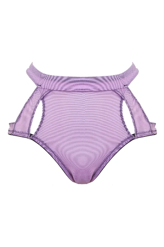 Peek & Beau Faye Lilac Peek High Waist Brief Curve