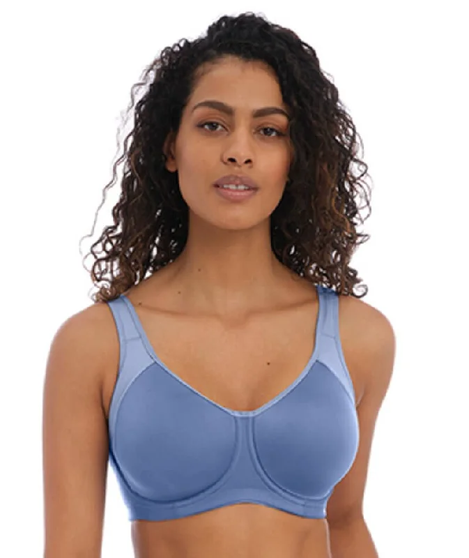 Freya Active Sonic Underwired Moulded Sports Bra - Denim