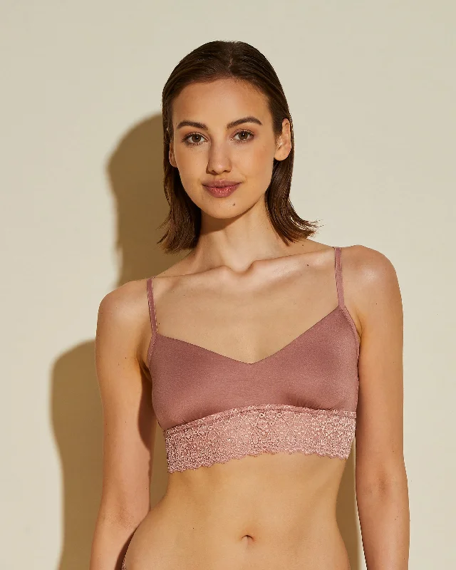 Bralette De Cuello Redondo