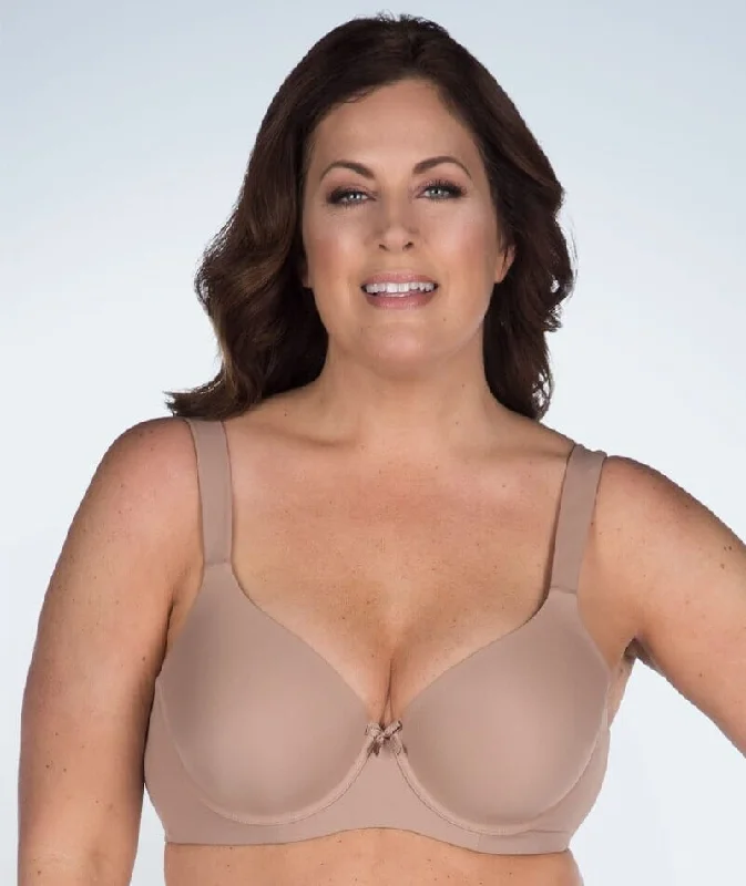 Leading Lady Lightly Padded Wire-free T-Shirt Bra - Warm Taupe