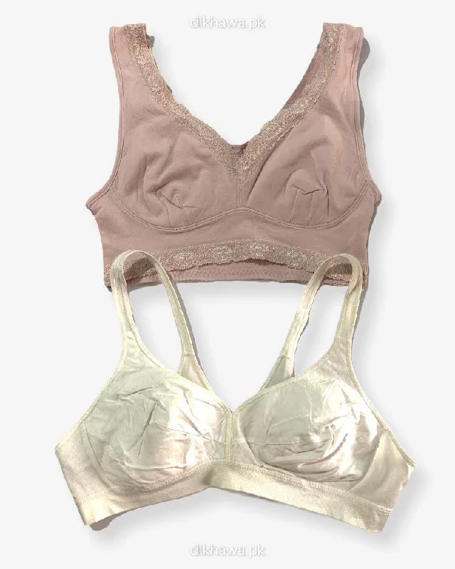 balconette lace bras for a feminine touchPack Of 2 - Girls, Women Sports Non Padded Bra Ladies Jogging Bra Imported Stocklot Branded Sports Bra balconette lace bras for a feminine touchPack Of 2 - Girls, Women Sports Non Padded Bra Ladies Jogging Bra Imported Stocklot Branded Sports Bra
