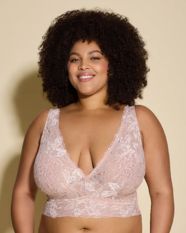 plus size nursing bras for breastfeeding momsUltra Curvy Longline Bralette