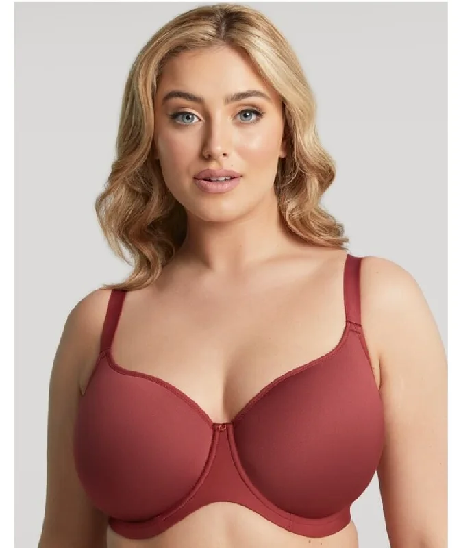 lace balconette bras for a luxurious feelSculptresse Elegance Underwired Balconnet Bra - Mineral Red lace balconette bras for a luxurious feelSculptresse Elegance Underwired Balconnet Bra - Mineral Red