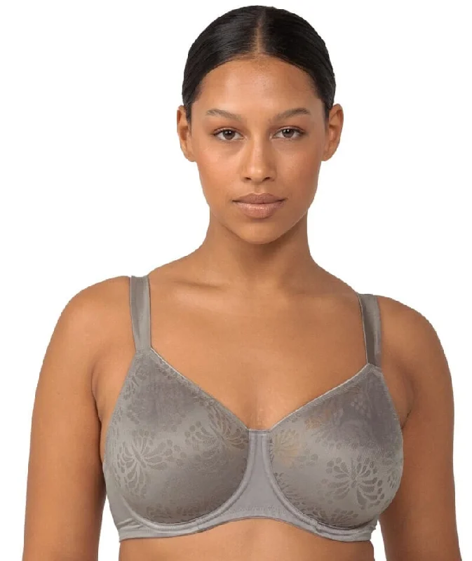moisture wicking convertible brasTriumph Lacy Minimizer Bra - Coffee Sugar