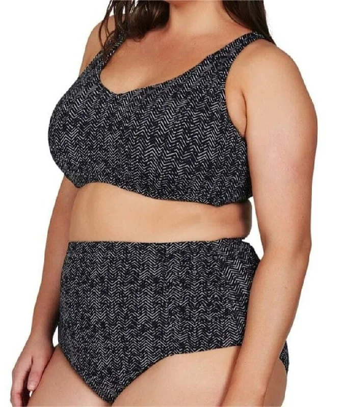 Bra with a silk - lined cup for a luxurious texture Artesands Zig Zag Raphael Underwired Bikini - Black Bra with a silk - lined cup for a luxurious texture Artesands Zig Zag Raphael Underwired Bikini - Black