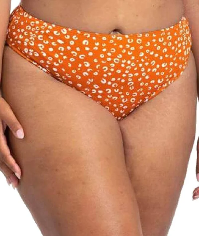 Bra with a plus - size bralette style for a trendy look Artesands Che'tah Monet Mid Rise Curve Fit Brief - Copper Bra with a plus - size bralette style for a trendy look Artesands Che'tah Monet Mid Rise Curve Fit Brief - Copper