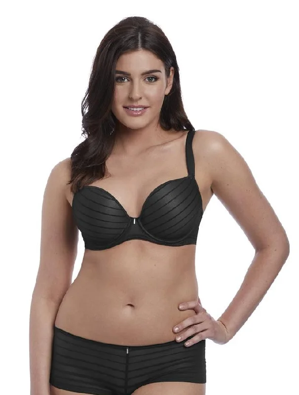 Bra with a mesh - lined cup for better breathability Cameo Moulded Plunge T-Shirt Bra Bra with a mesh - lined cup for better breathability Cameo Moulded Plunge T-Shirt Bra