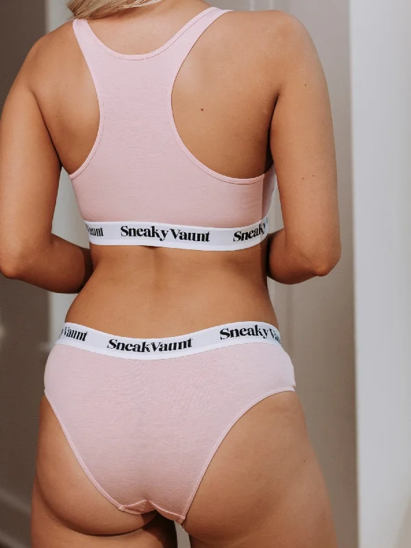 Bra with a cotton - lined cup for a natural and soft feel​ Cheekini - Blush