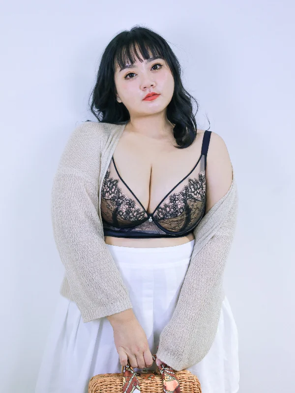 Bra with a contour memory foam cup for a natural look​ 【Corrective Bra】 Nancy