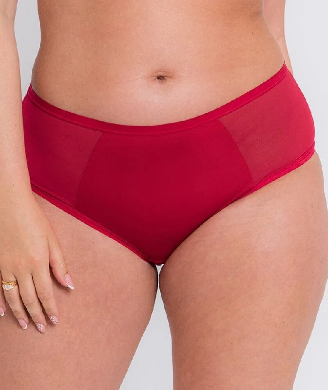 Bra with wide straps for added comfort and weight distribution Curvy Kate Wonderfully Short - Strawberry Red Bra with wide straps for added comfort and weight distribution Curvy Kate Wonderfully Short - Strawberry Red