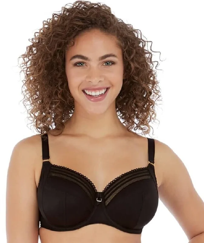 Bra with a satin - lined cup for a smooth and comfortable fit Freya Viva Underwire Side Support Bra - Noir Bra with a satin - lined cup for a smooth and comfortable fit Freya Viva Underwire Side Support Bra - Noir