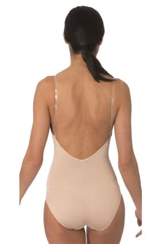 Bra with a quarter - cup design for a very revealing style Low Back Bodysuit with Shelf Bra Bra with a quarter - cup design for a very revealing style Low Back Bodysuit with Shelf Bra