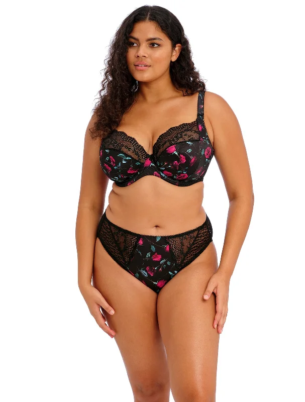 Bra with a reversible design for double the style options Lucie Underwire Plunge Stretch Bra in Rock 'n' Rose Bra with a reversible design for double the style options Lucie Underwire Plunge Stretch Bra in Rock 'n' Rose