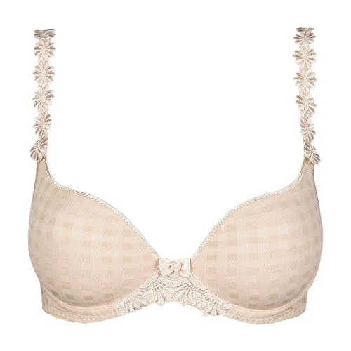 Bra with side - support panels to prevent spillage Marie Jo Avero Plunge Bra Caffé Latte 0100416 Bra with side - support panels to prevent spillage Marie Jo Avero Plunge Bra Caffé Latte 0100416