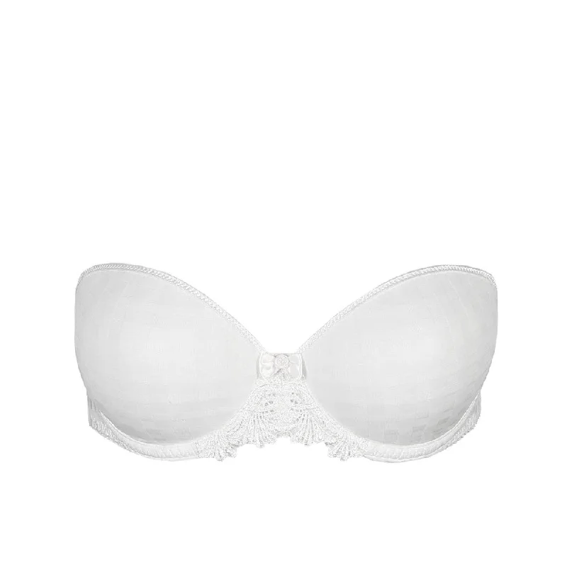 Bra with a contour memory foam cup for a natural look Marie Jo Avero Strapless Bra White 0200413 Bra with a contour memory foam cup for a natural look Marie Jo Avero Strapless Bra White 0200413
