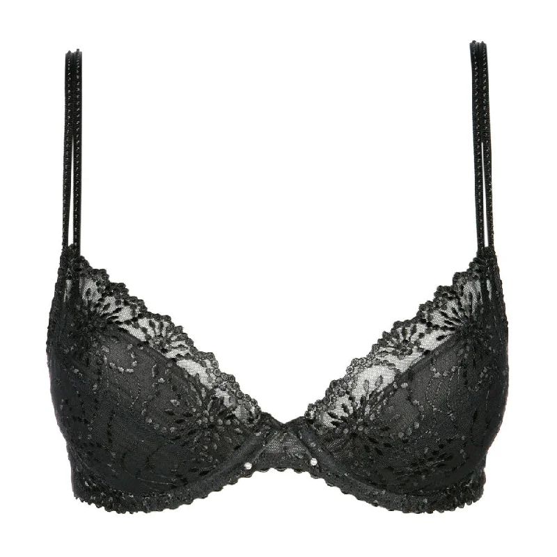 Cotton bras known for breathability and softness Marie Jo Jane Black Push Up Bra 0101337 Cotton bras known for breathability and softness Marie Jo Jane Black Push Up Bra 0101337