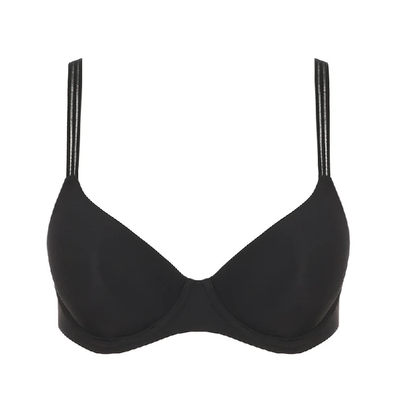 Bra with a single - strap design for a unique and modern style Marie Jo L'Aventure Louie Spacer Bra Black 0122096 Bra with a single - strap design for a unique and modern style Marie Jo L'Aventure Louie Spacer Bra Black 0122096