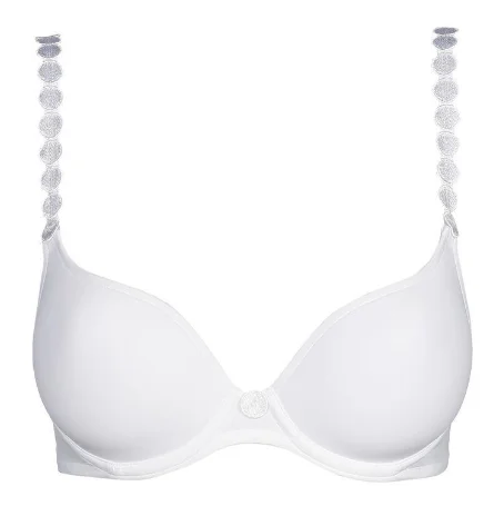 Seamless bras for a smooth and invisible look under clothes Marie Jo L'Aventure Tom White Plunge Bra 0120826 Seamless bras for a smooth and invisible look under clothes Marie Jo L'Aventure Tom White Plunge Bra 0120826