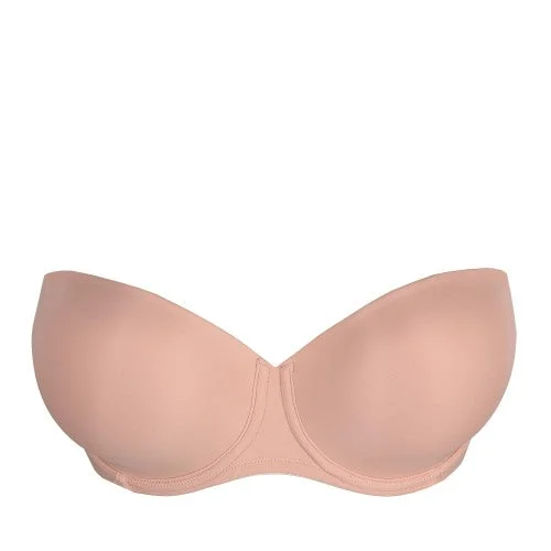 Bra with a floral - print for a feminine and stylish look PrimaDonna Figuras Strapless Bra Powder Rose 0263258 C-G CUP Bra with a floral - print for a feminine and stylish look PrimaDonna Figuras Strapless Bra Powder Rose 0263258 C-G CUP