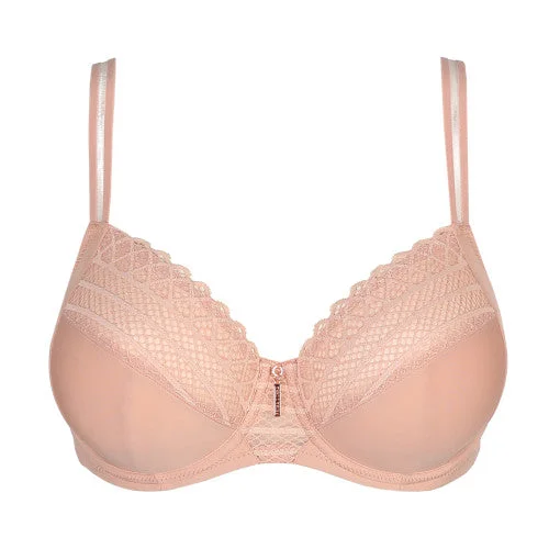Bra with a plus - size wireless option for comfort PrimaDonna East End Full Cup Bra 0141930 C-H CUP Powder Rose Bra with a plus - size wireless option for comfort PrimaDonna East End Full Cup Bra 0141930 C-H CUP Powder Rose