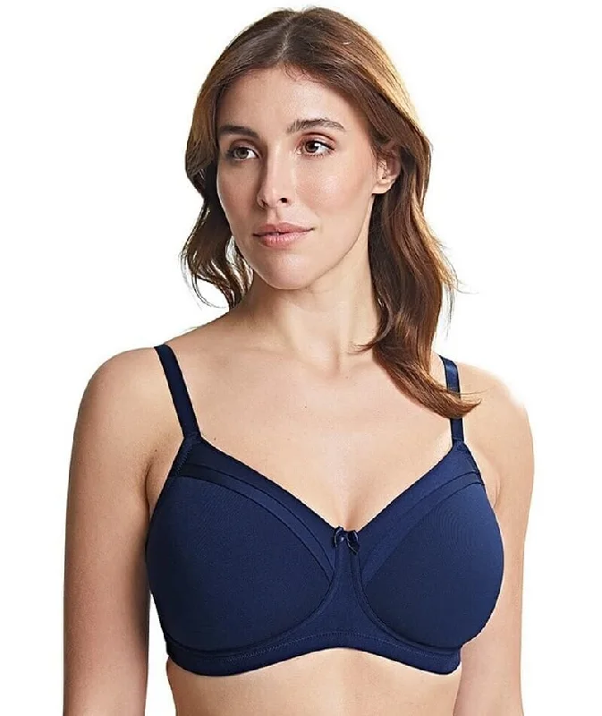 Sports bras for high - impact activities and workouts​ Royce Maisie Wirefree T-Shirt Bra - Navy