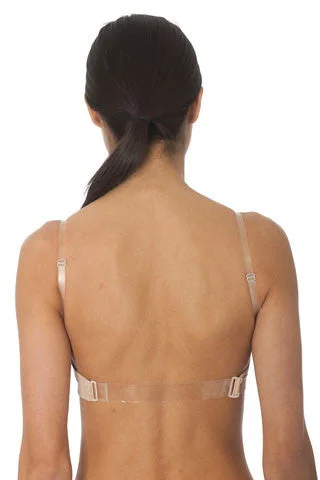 Strapless bras for wearing with strapless tops and dresses​ Soft Cup Clear Back Bra