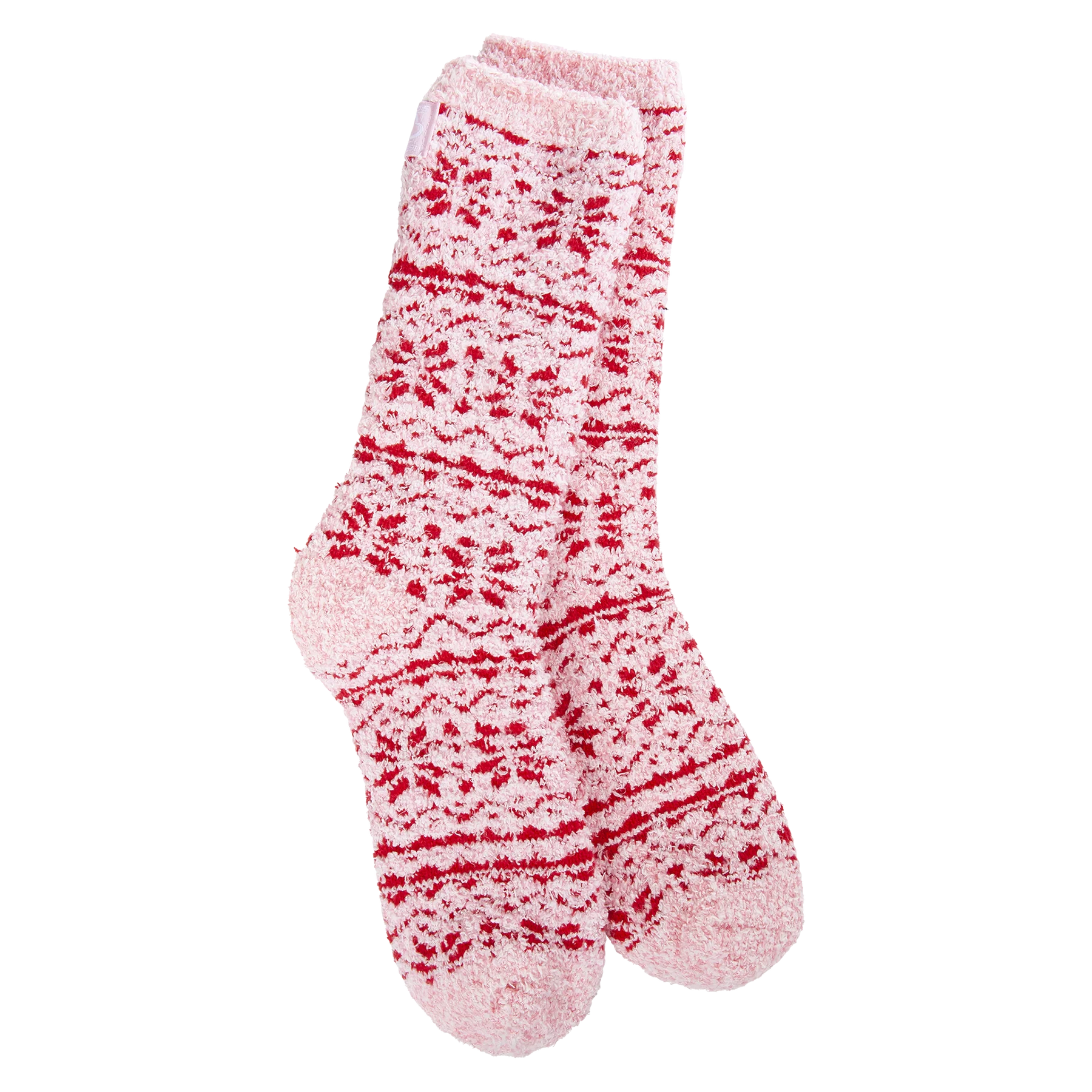 75081 Winter Crew Fair Isle Pink