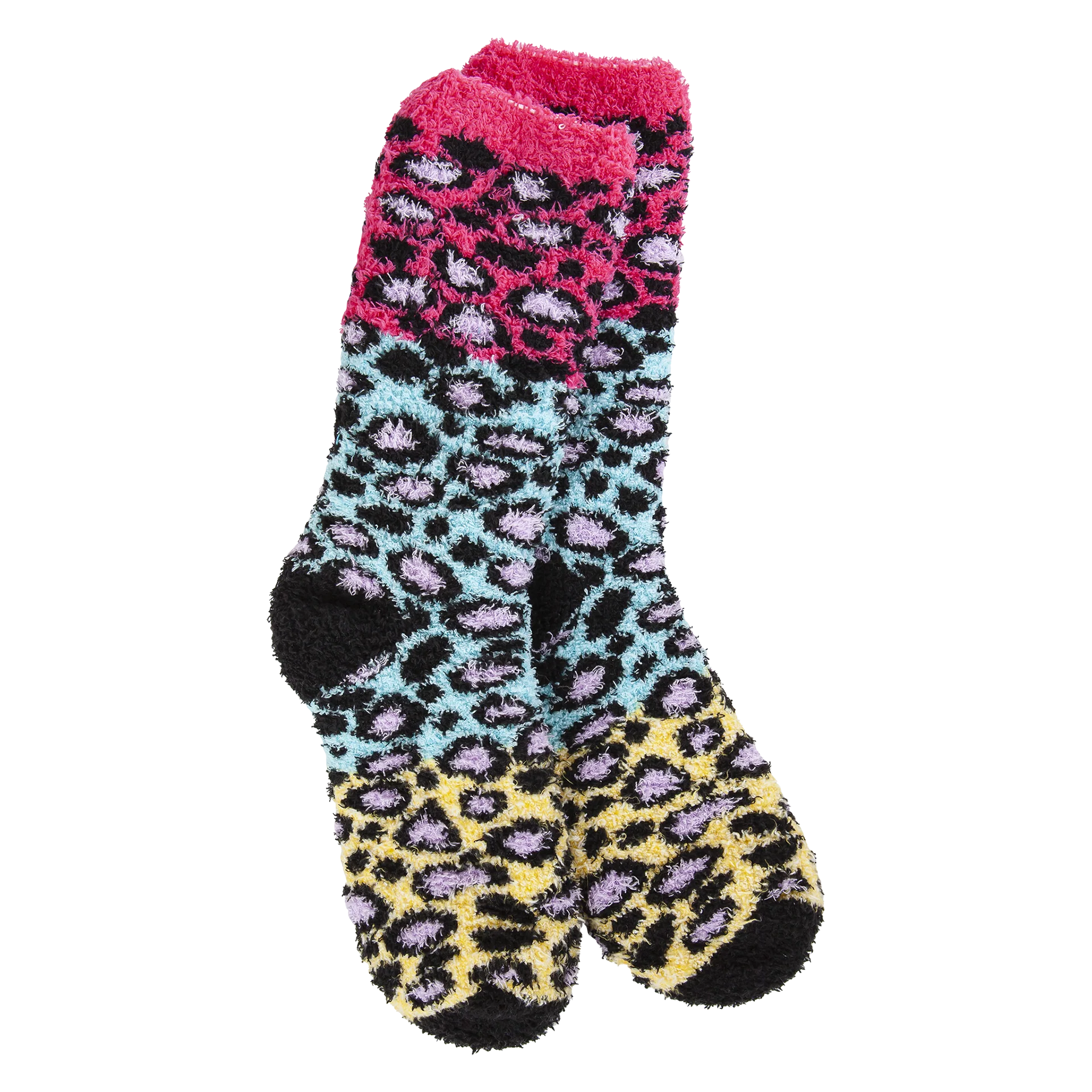 75093 Multi Leopard Socks