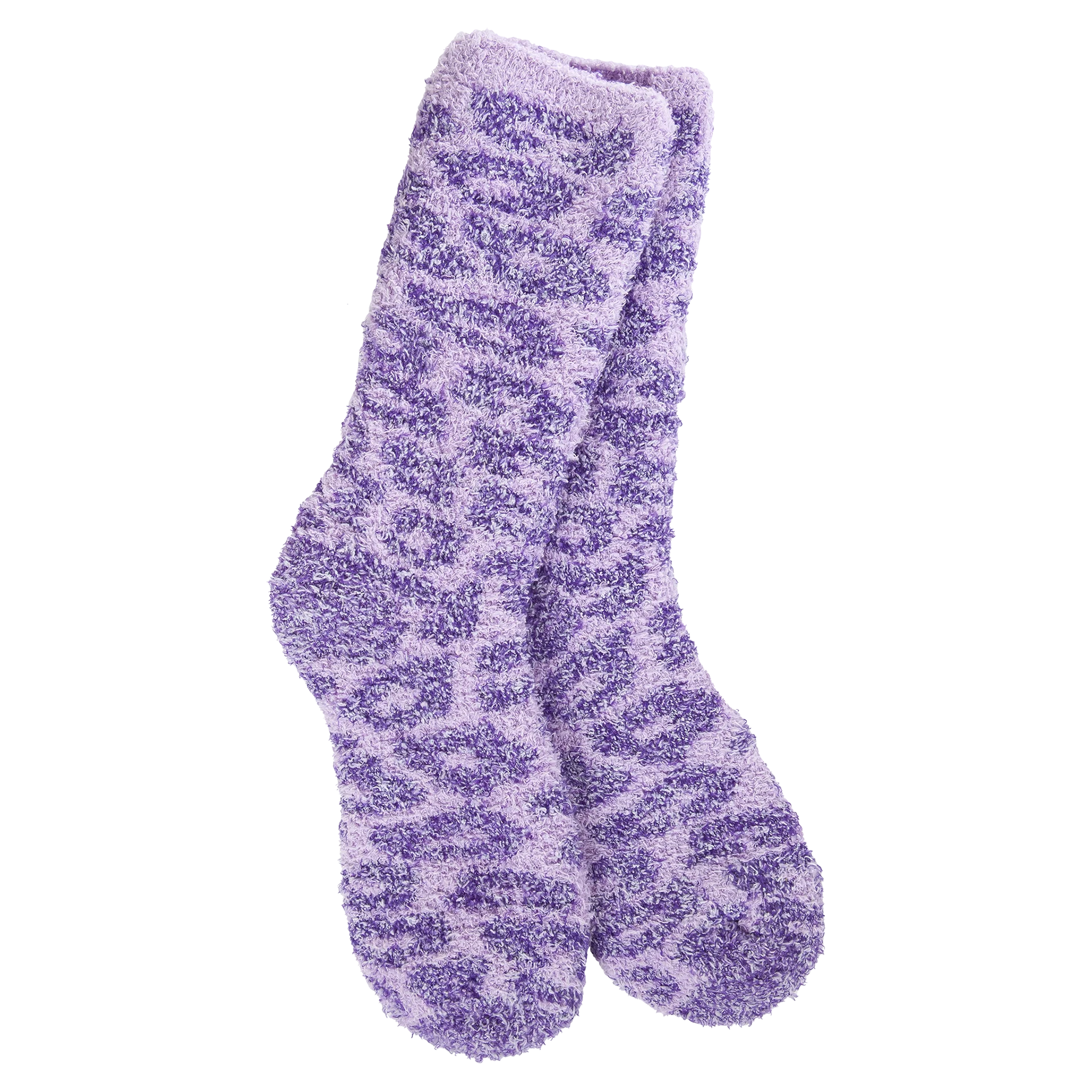 75095 Purple Leopard Socks