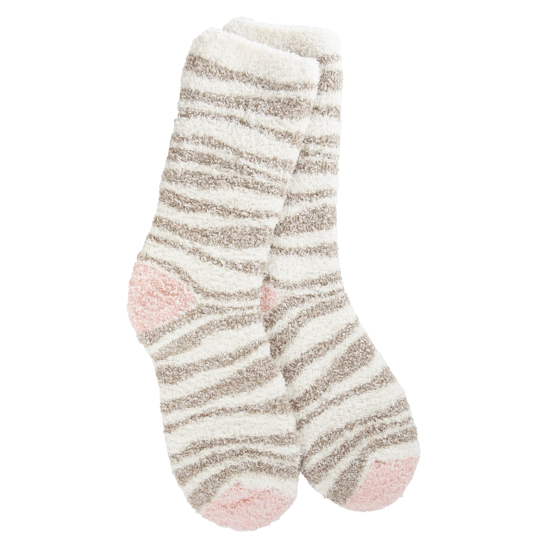 75097 Neutral Zebra Socks