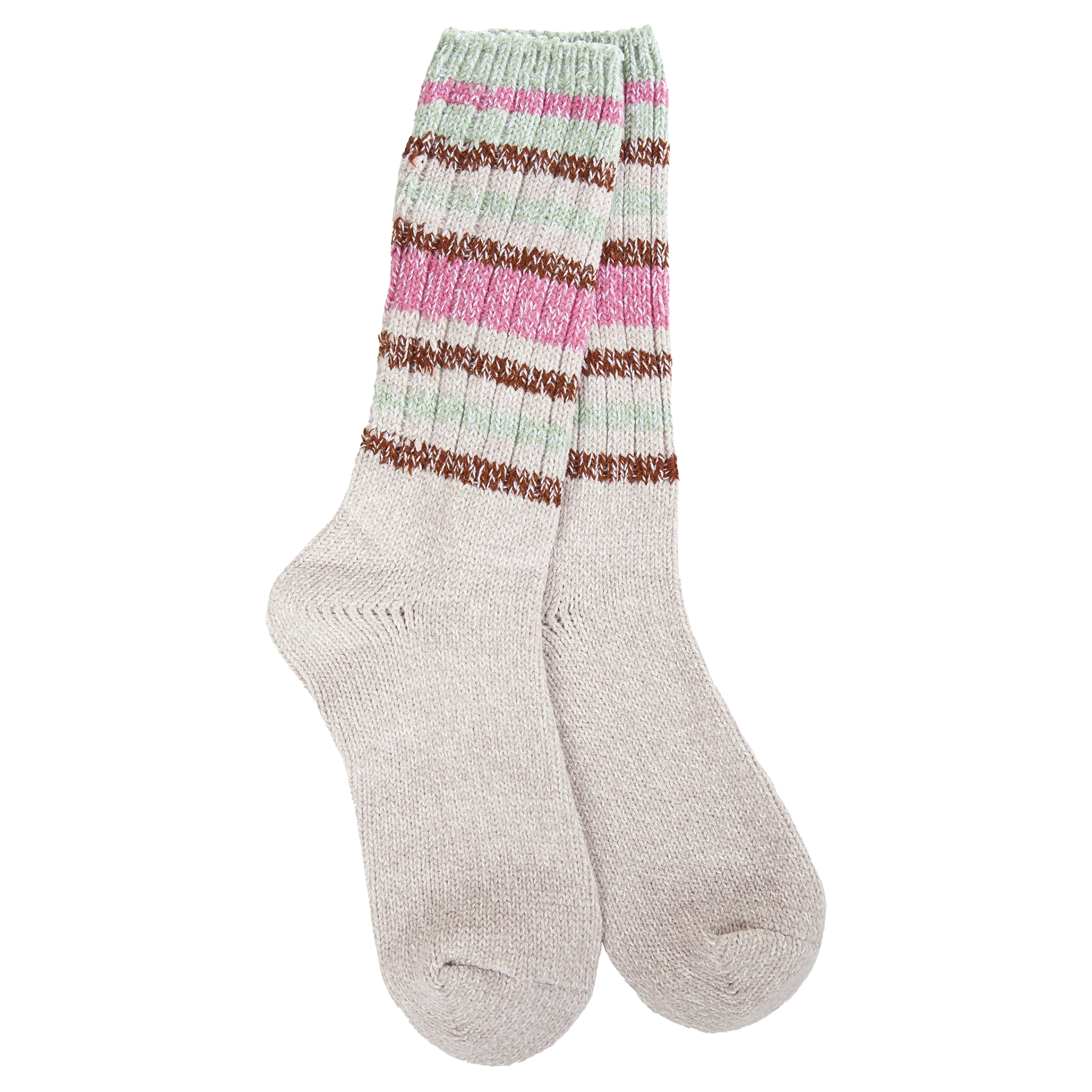 Mushroom Stripe Socks