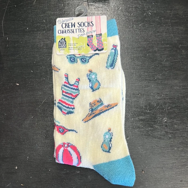 Beach Please + Women’s Crew Socks