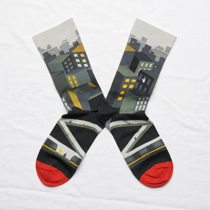 Bonne Maison Multico City Unisex Socks NB801