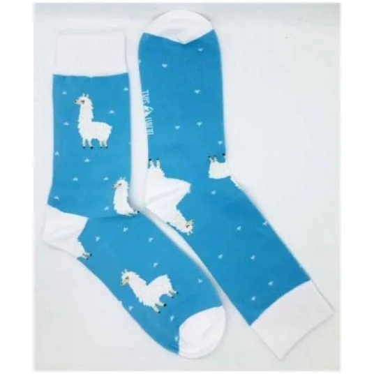 Heart and Sole Llama Socks