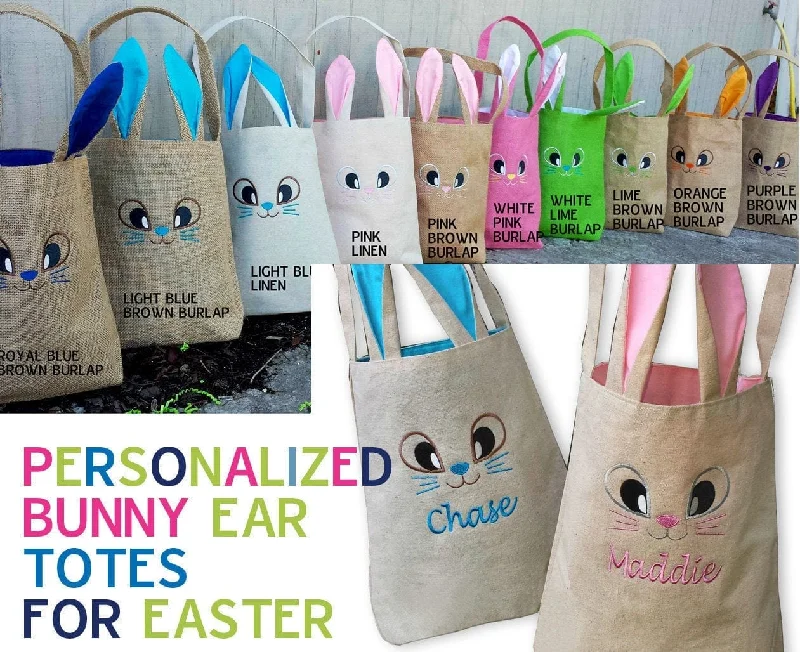 Nylon stockings for a smooth and shiny finishPersonalized Easter Baskets for Toddlers Cute Easter Tote Canvas Bag Embroidered Name Easter Bunny Face Pink or Blue Liner For Boys Girls Nylon stockings for a smooth and shiny finishPersonalized Easter Baskets for Toddlers Cute Easter Tote Canvas Bag Embroidered Name Easter Bunny Face Pink or Blue Liner For Boys Girls