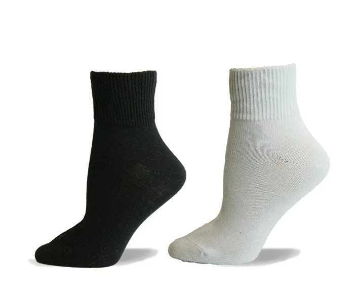 Cotton Ankle Diabetic Socks by Wellness - Medium