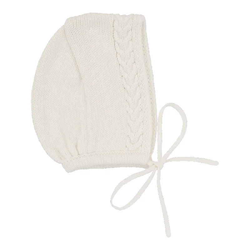 Analogie Knit Boys Bonnet - Cream